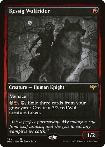 {R} Kessig Wolfrider [Innistrad: Double Feature][DBL 432]