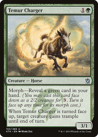 {C} Temur Charger [Khans of Tarkir][KTK 153]