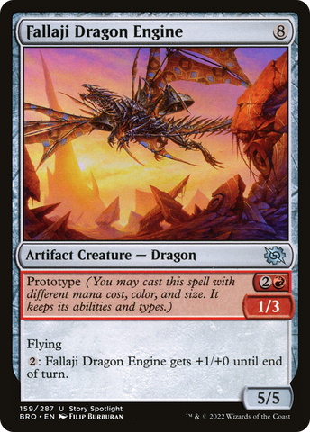 {C} Fallaji Dragon Engine [The Brothers' War][BRO 159]