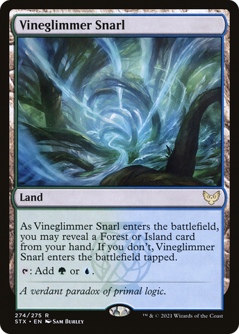 {R} Vineglimmer Snarl [Strixhaven: School of Mages][STX 274]