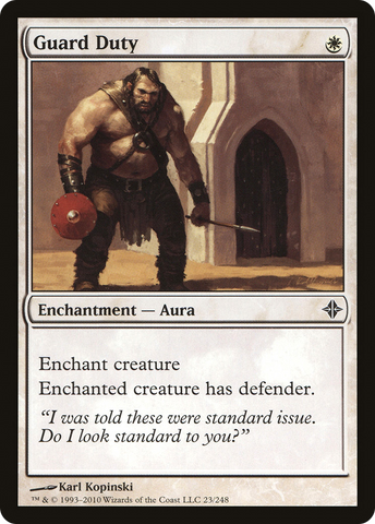 {C} Guard Duty [Rise of the Eldrazi][ROE 023]