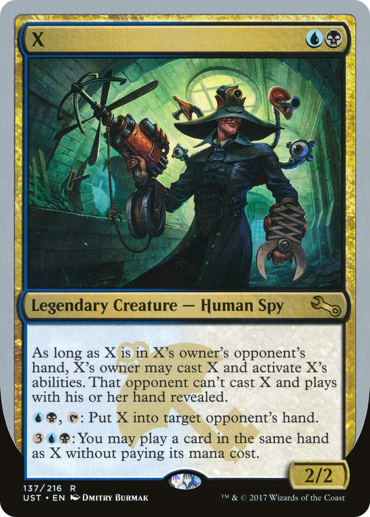 {R} X [Unstable][UST 137]