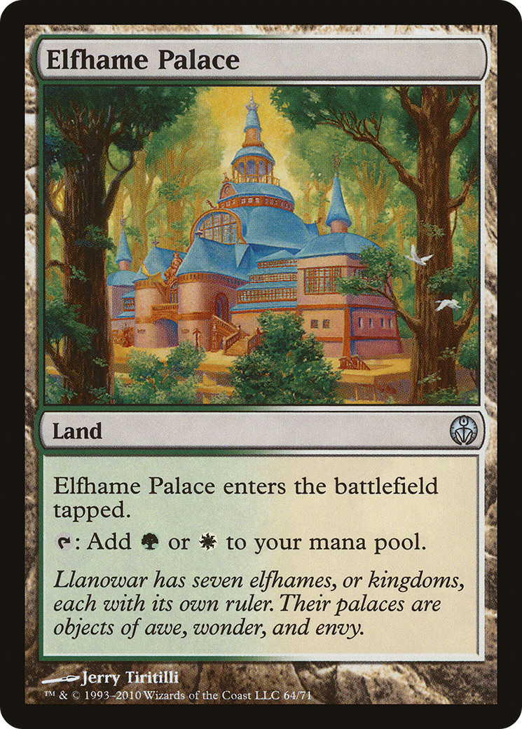 {C} Elfhame Palace [Duel Decks: Phyrexia vs. the Coalition][DDE 064]