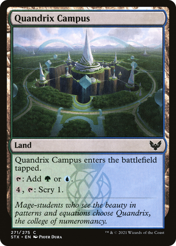 {C} Quandrix Campus [Strixhaven: School of Mages][STX 271]