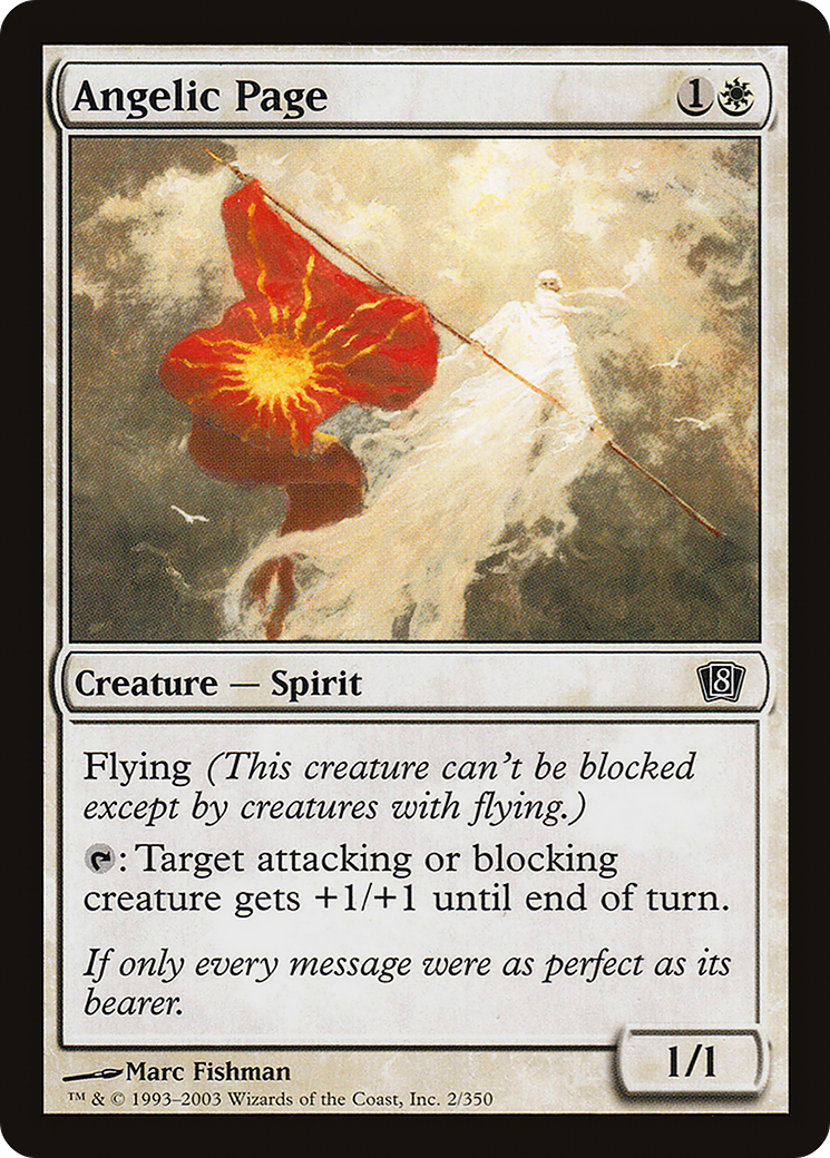 {C} Angelic Page [Eighth Edition][8ED 002]