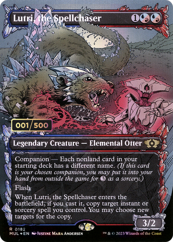 {R} Lutri, the Spellchaser (Serialized) [Multiverse Legends][SR MUL 182]