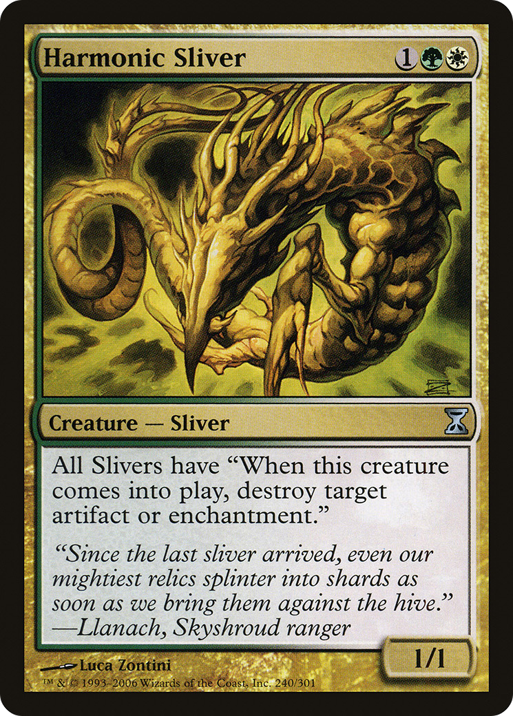 {C} Harmonic Sliver [Time Spiral][TSP 240]