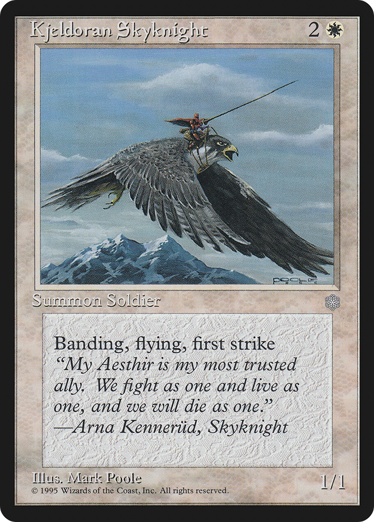 {C} Kjeldoran Skyknight [Ice Age][ICE 040]