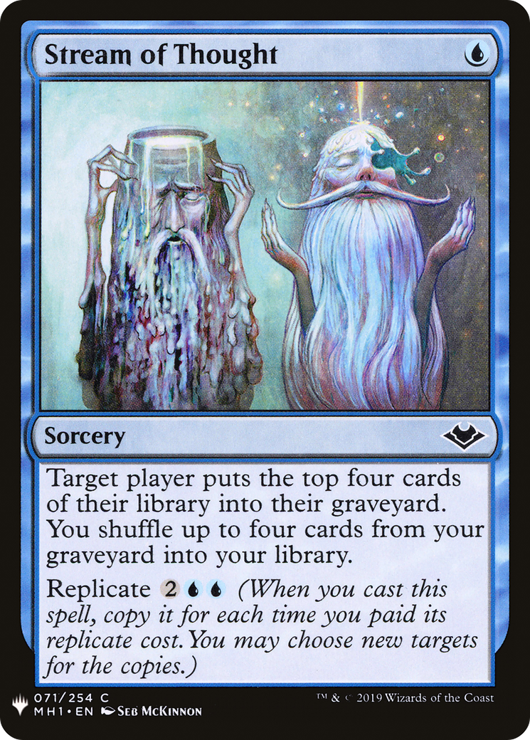 {C} Stream of Thought [Mystery Booster][LS MH1 071]