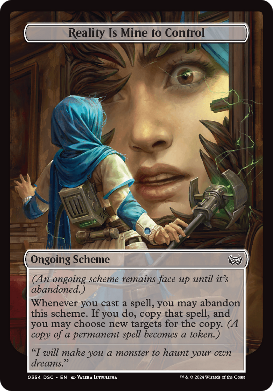 {C} Reality Is Mine to Control [Duskmourn: House of Horror Commander][DSC 354]