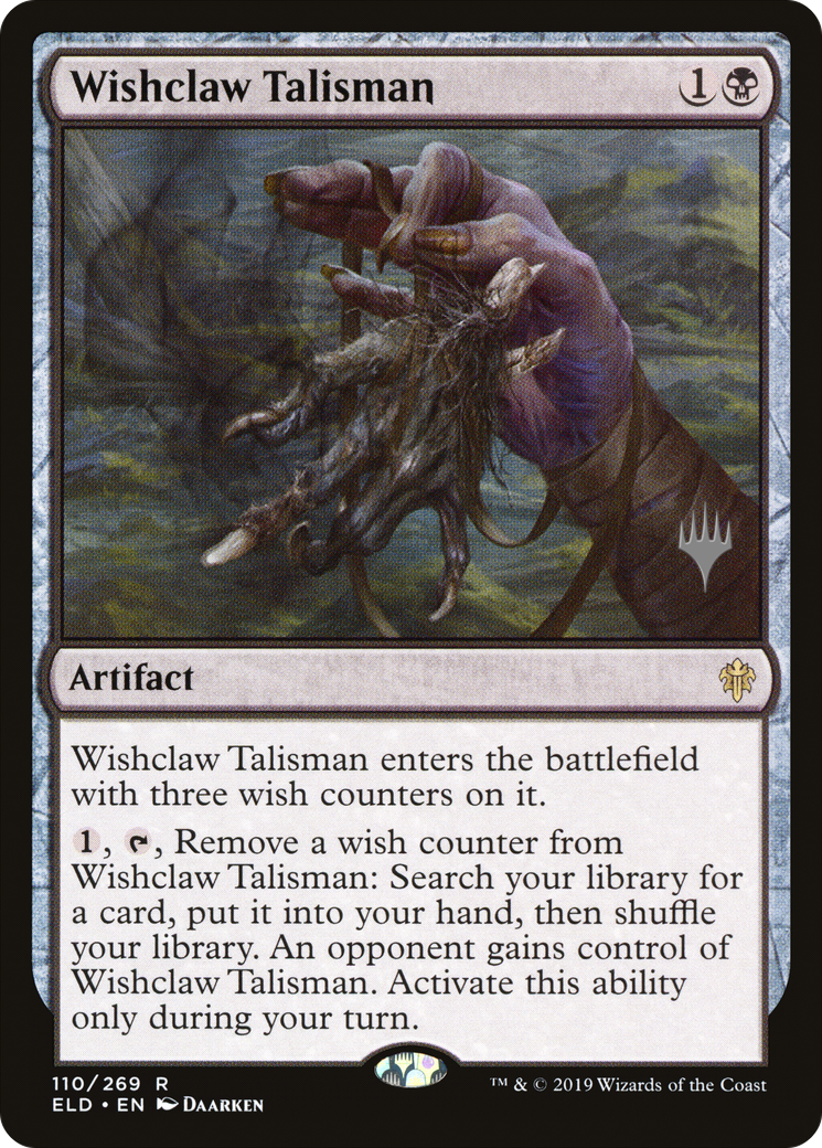 {R} Wishclaw Talisman (Promo Pack) [Throne of Eldraine Promos][PP ELD 110]