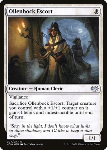{C} Ollenbock Escort [Innistrad: Crimson Vow][VOW 027]