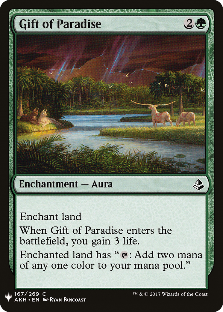 {C} Gift of Paradise [Mystery Booster][LS AKH 167]