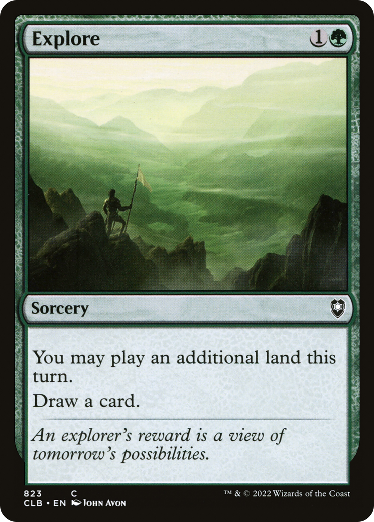 {C} Explore [Commander Legends: Battle for Baldur's Gate][CLB 823]