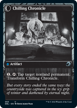 {C} Mysterious Tome // Chilling Chronicle [Innistrad: Double Feature][DBL 063]