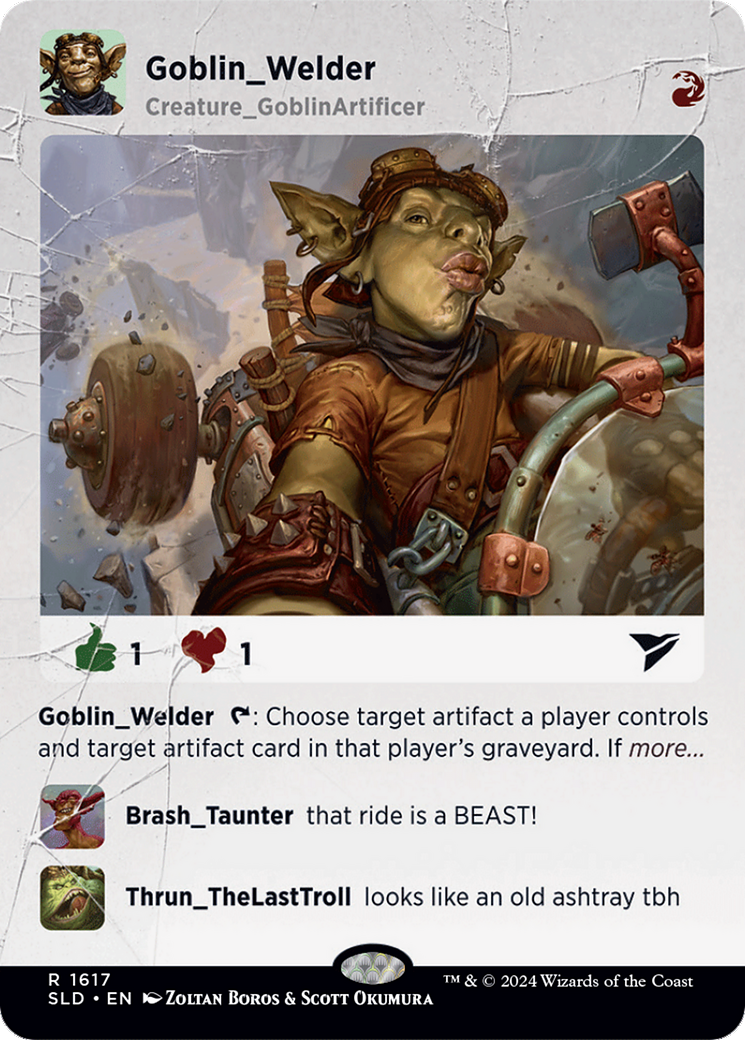 {R} Goblin Welder [Secret Lair Drop Series][SLD 1617]