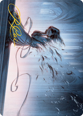 {A} Fading Hope Art Card (Gold-Stamped Signature) [Innistrad: Midnight Hunt Art Series][GS AMID 023]
