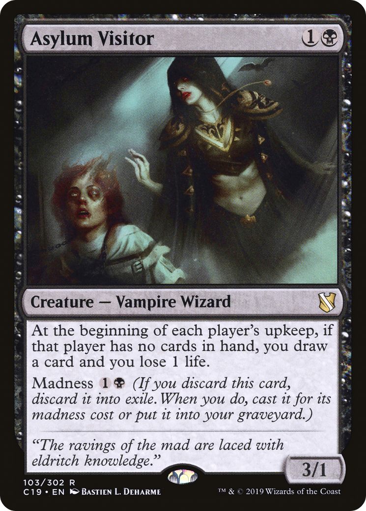 {R} Asylum Visitor [Commander 2019][C19 103]