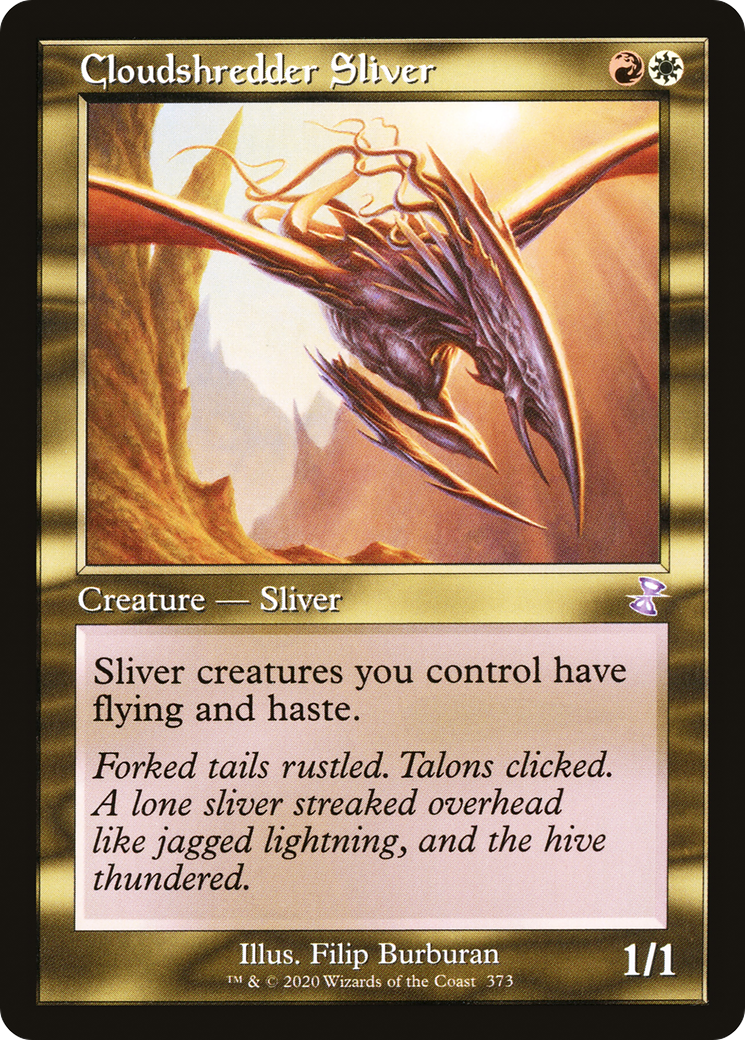 {R} Cloudshredder Sliver (Timeshifted) [Time Spiral Remastered][TSR 373]