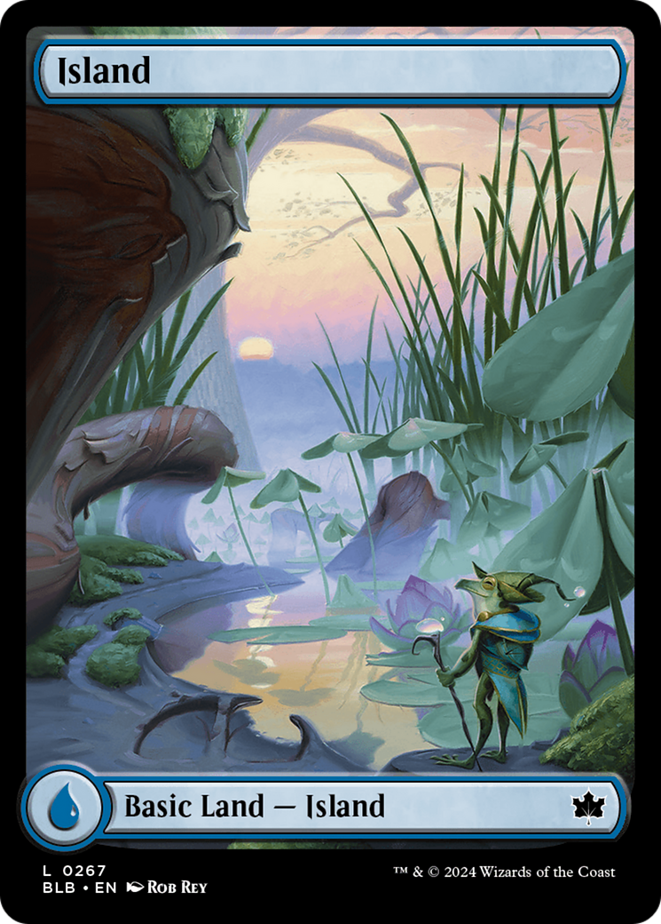 {B}[BLB 267] Island (0267) [Bloomburrow]