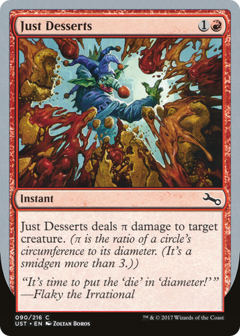 {C} Just Desserts [Unstable][UST 090]