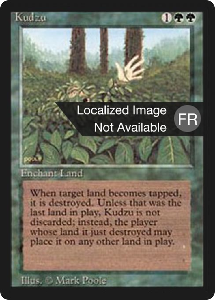 {F} Kudzu [Foreign Black Border][FBB 3ED 205]