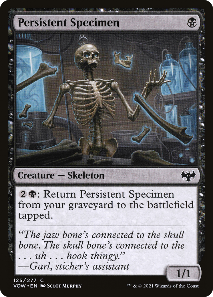 {C} Persistent Specimen [Innistrad: Crimson Vow][VOW 125]