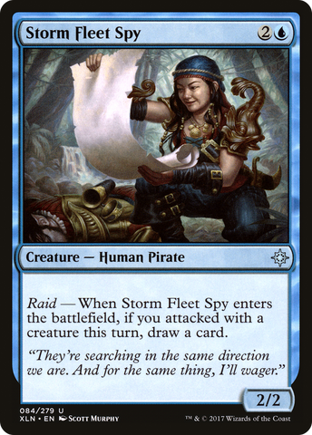 {C} Storm Fleet Spy [Ixalan][XLN 084]