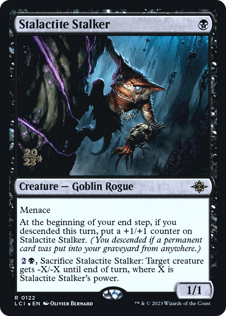 {@R} Stalactite Stalker [The Lost Caverns of Ixalan Prerelease Cards][PR LCI 122]