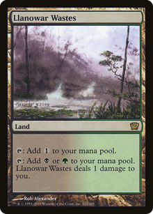 {R} Llanowar Wastes [Ninth Edition][9ED 322]