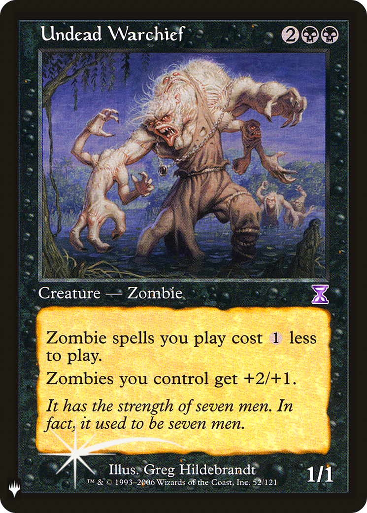 {R} Undead Warchief [Mystery Booster][LS TSB 052]
