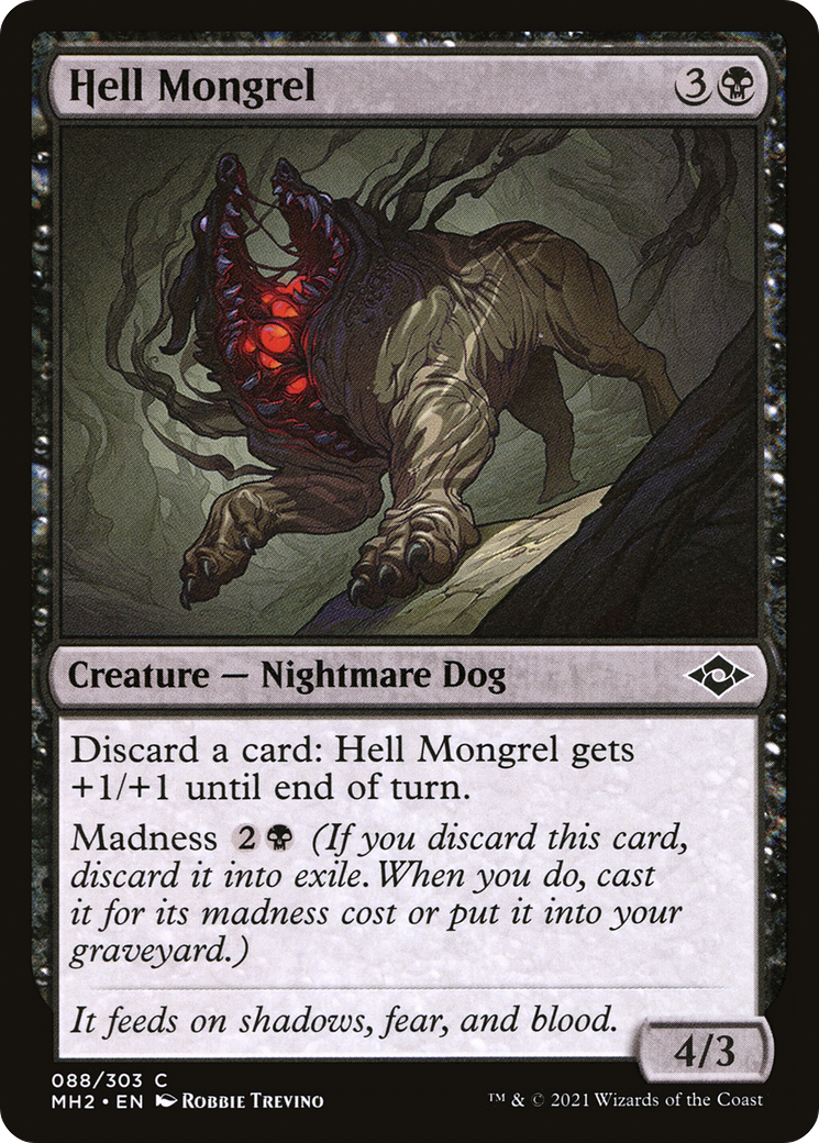 {C} Hell Mongrel (Foil) [Modern Horizons 2] [MH2 088]