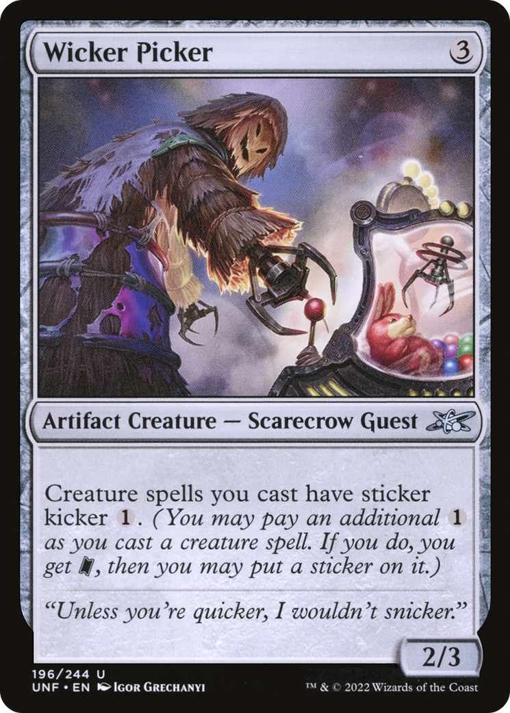 {C} Wicker Picker [Unfinity][UNF 196]