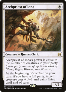 {R} Archpriest of Iona [Zendikar Rising][ZNR 005]