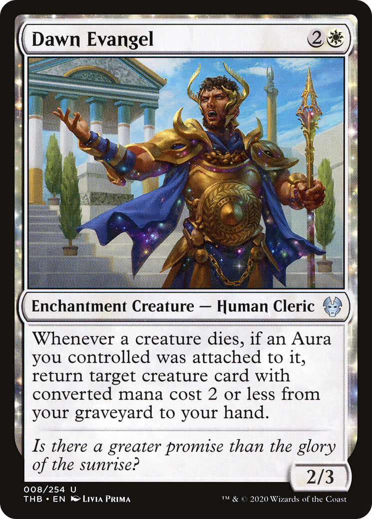 {C} Dawn Evangel [Theros Beyond Death][THB 008]