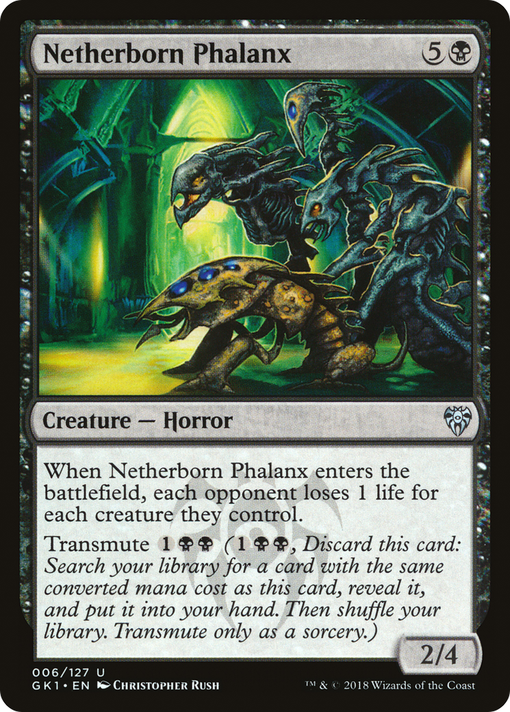 {C} Netherborn Phalanx [Guilds of Ravnica Guild Kit][GK1 006]