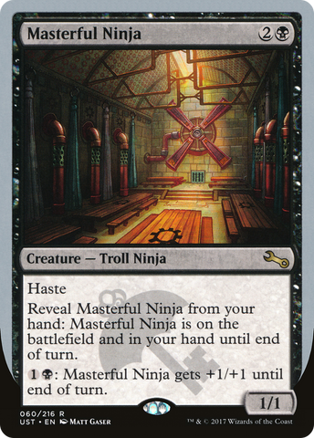{R} Masterful Ninja [Unstable][UST 060]