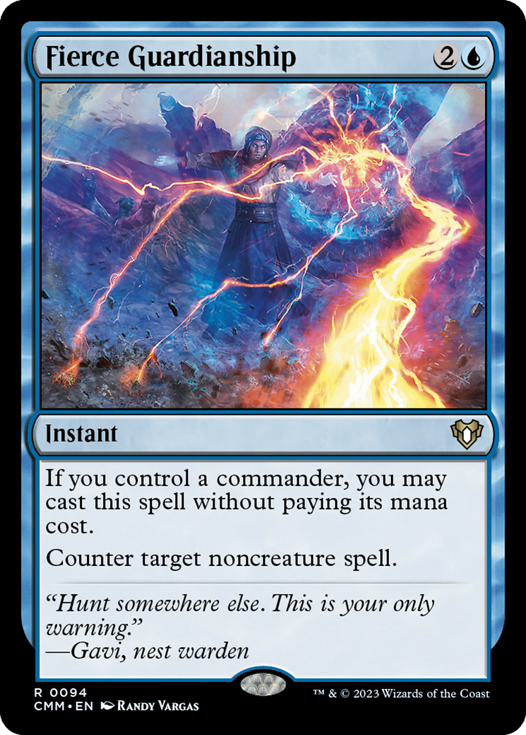 {R} Fierce Guardianship [Commander Masters][CMM 094]