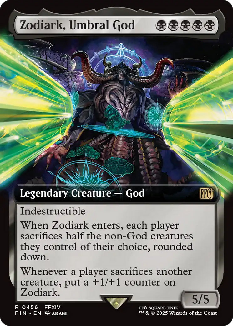{@R} Zodiark, Umbral God (Extended Art) [FINAL FANTASY][FIN 456]