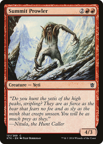 {C} Summit Prowler [Khans of Tarkir][KTK 121]