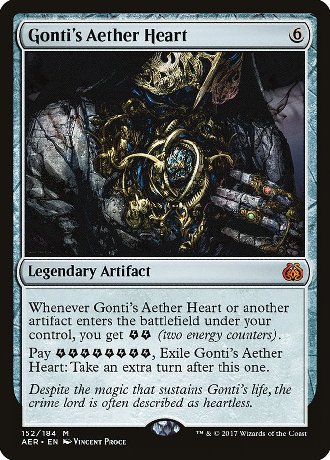 {R} Gonti's Aether Heart [Aether Revolt][AER 152]