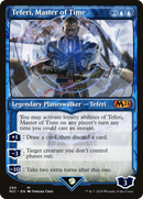 {R} Teferi, Master of Time (Showcase) (290) [Core Set 2021][M21 290]