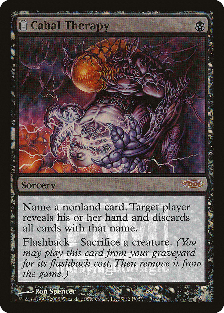 {R} Cabal Therapy [Friday Night Magic 2005][PA F05 005]