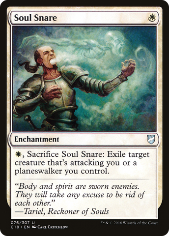 {C} Soul Snare [Commander 2018][C18 076]