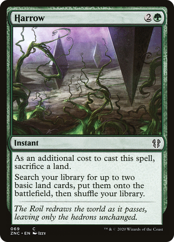 {C} Harrow [Zendikar Rising Commander][ZNC 069]