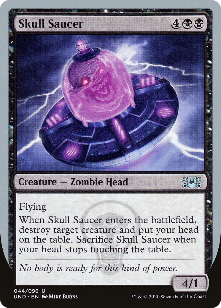 {C} Skull Saucer [Unsanctioned][UND 044]