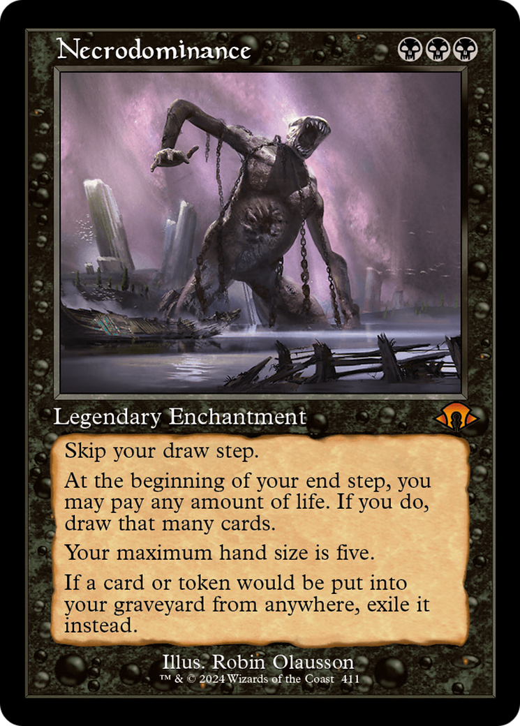 {R} Necrodominance (Retro) [Modern Horizons 3][MH3 411]
