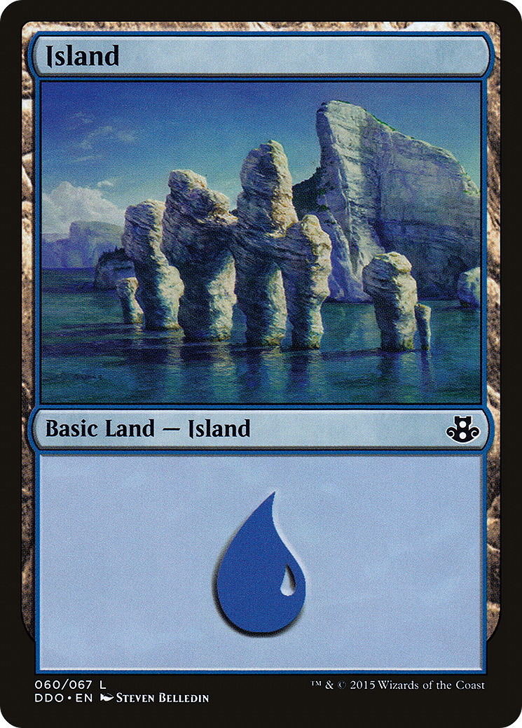 {B}[DDO 060] Island (60) [Duel Decks: Elspeth vs. Kiora]