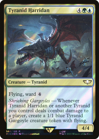 {R} Tyranid Harridan (Surge Foil) [Universes Beyond: Warhammer 40,000][SF 40K 144]