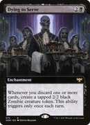 {R} Dying to Serve (Extended Art) [Innistrad: Crimson Vow][VOW 370]